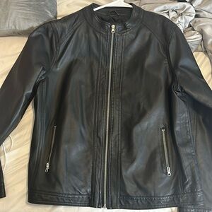 Black Leather Jacket For Women